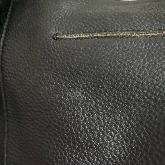 ELLIOTT LUCCA Black Leather Shoulder/Hobo Bag - Picture 13 of 14